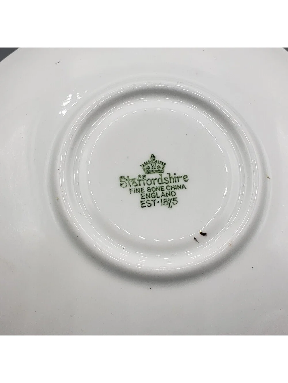 Staffordshire vintage teacup